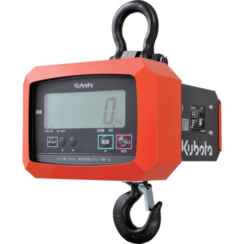 重1200公斤认证产品的库博塔钩秤
起重机规模 KL-HS-Q-12-K