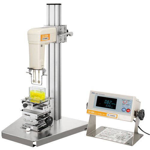 A＆D调音叉振动类型VISCOMETER SV-A系列SV类型显示范围：0.3-10,000 MPA ・S
调谐叉vibro粘度石 SV10A