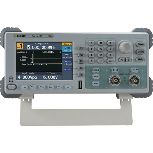 OWON [每次估计]任意波形/功能发生器（AG1012F，10MHz，2CH）
波形生成器 AG1012F