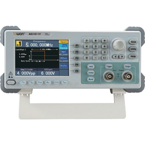 OWON [每次估计]任意波形/函数发生器（AG1011F，10MHz，1CH）
波形生成器 AG1011F