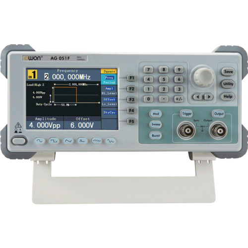 OWON [每次估计]任意波形/函数发生器（AG051F，5MHz，1ch）
波形生成器 AG051F