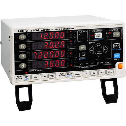HIOKI AC/DC电源高测试仪带有三点文档 3334SYORUI3TENTUKI