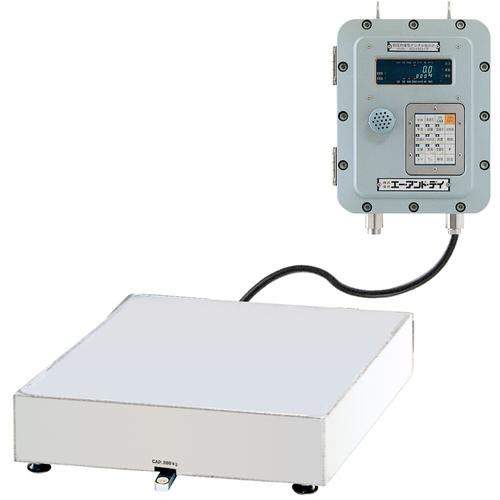 A＆D自动秤，防 结构，防 测量系统，具有认证，容量300公斤
 炸保护平台秤 ST300K07-FP-K