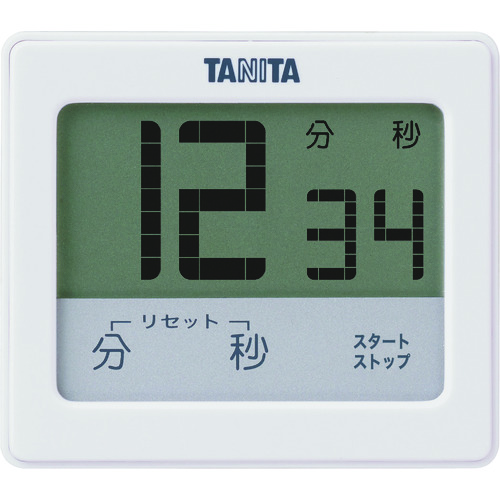 Tanita防水触摸面板计时器TD414WH
数字计时器 TD-414-WH