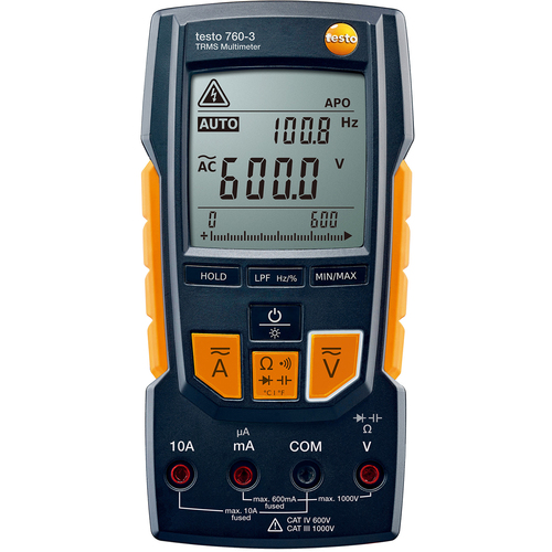 Testo数字万用表Testo 760-3
万用表 0590 7603