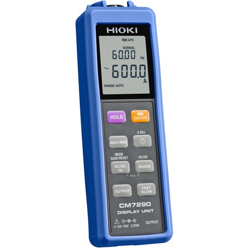 带有三点文档的Hioki显示单元 CM7290SYORUI3TENTUKI