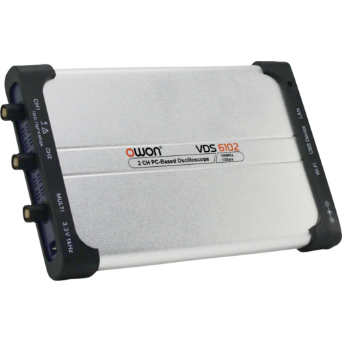 OWON [每次引用]基于PC的示波器（VDS6102，100MHz，2CH）
叶片示波器 VDS6102
