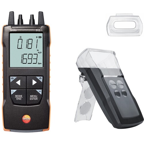 testo差分压力表Testo 512-1顶部安全案例集 TESTO5121TOPSAFESET