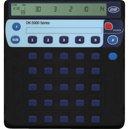 ＬＩＮＥ　电子数取器　３０连式　
Electronic tally DK-5030C