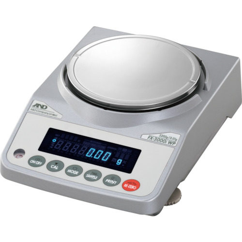 A＆D防尘和防水通用平衡fx3000IWP带有JCSS校准
防尘和防水精度平衡 FX3000IWP-JA-00J00