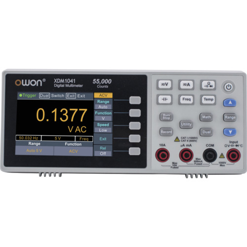 OWON [每次引用]万用表（XDM1041，4.5位数，交流电源）
数字万用表 XDM1041