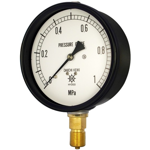 Daiichi仪器制造有限公司，密封压力表（铝制案例）AU G1/4 60* 0.05MPA MPG-341A-0.05