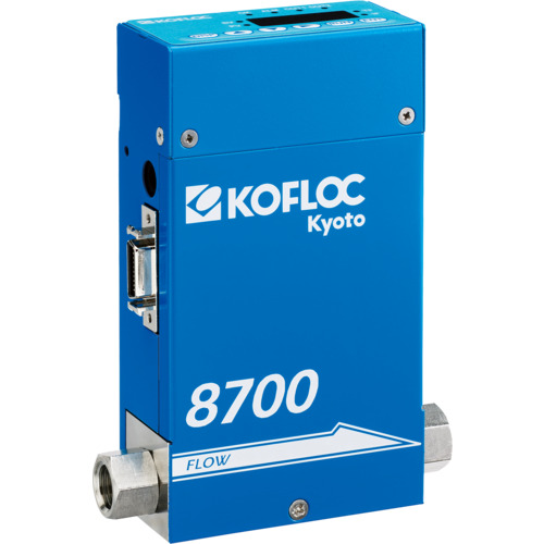 带有显示模型8750系列的kofloc质量流量控制器/仪表 8750MC-O-3/8SW-HE-100SLM-20