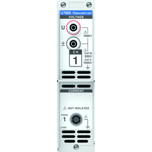 HIOKI 15ms/s输入单元，带有三点文档 U7005SYORUI3TENTUKI