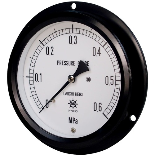 Daiichi Instrument Manufacturing        。，密封压力表（铝制案例）DU R1/2 100* 40MPA MPK-941D-40