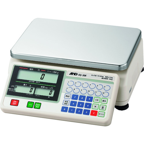 A＆D商店费用量表具有认证SQ30K认证产品 SQ30K-JA-09N00