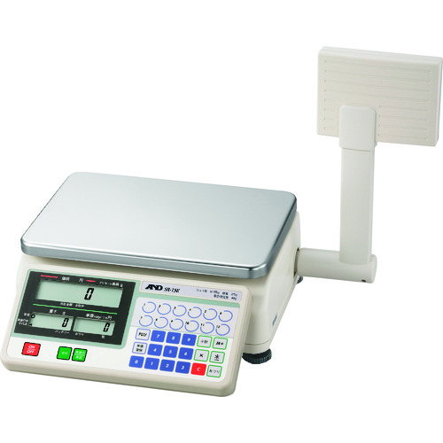 A＆D商店费用量表，带有认证SR15K第六病房认证产品 SR15K-JA-06N00