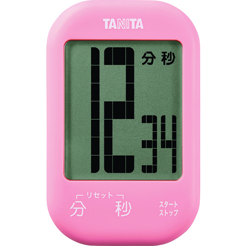 tanita触摸关键计时器TD413PK
数字计时器 TD-413-PK