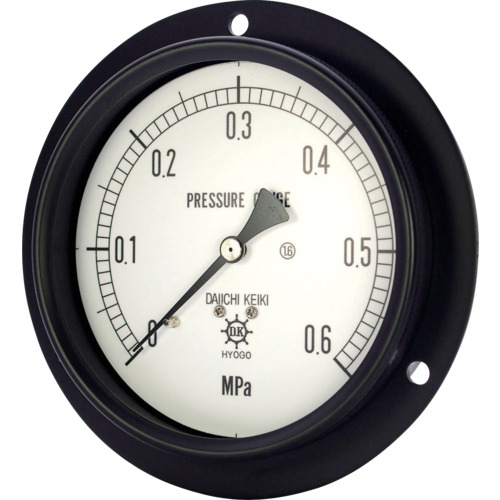 Daiichi Instrument Manufacturing        。，密封压力表（铝制外壳），SUS，D型，R3/8，&phi;75，Steam，0.06MPA MPG-836D-0.06-M