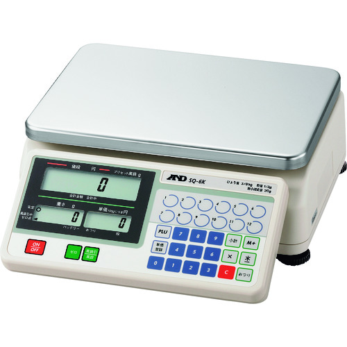 A＆D商店费用量表具有SQ6K第二区认证产品的认证 SQ6K-JA-02N00