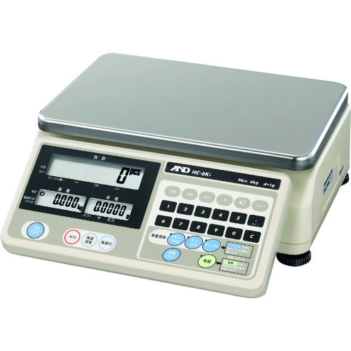 Ａ＆Ｄ　个数计　ＨＣ６Ｋｉ　ＪＣＳＳ校正付 HC6KI-00J00