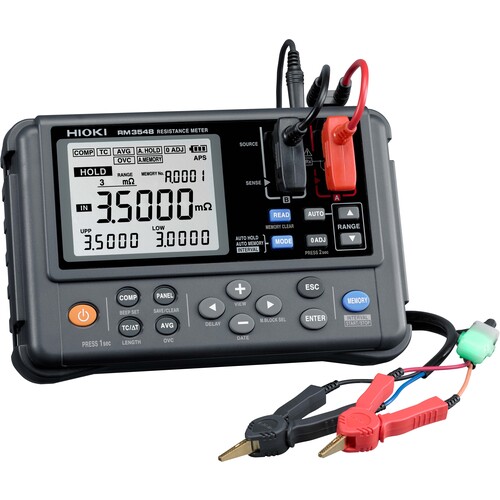 ＨＩＯＫＩ　抵抗计　３点书类付　
RESISTANCE METER RM3548SYORUI3TENTUKI