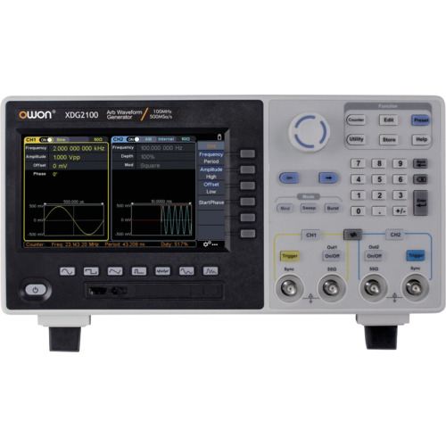 OWON [每次估计]任意波形/功能发生器（XDG2100，100MHz，2CH）
波形生成器 XDG2100