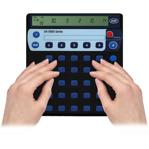 ＬＩＮＥ　电子数取器　３０连式　
Electronic tally DK-5030E