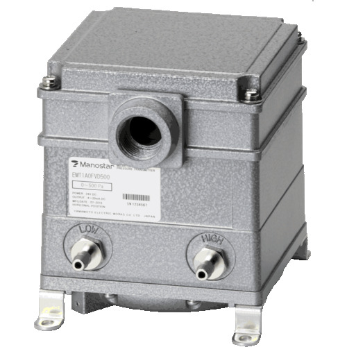 Manostar发射器EMT1A 1-5V 4线100KPa金属管道
发射机 EMT1A4FME100