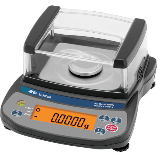 A＆D个人电子平衡EJ-54D2B和JCSS校准
电子平衡 EJ54D2B-00J00