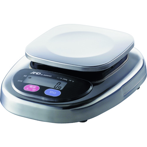 A＆D防尘和防水刻度HL3000WP带有JCSS校准 HL3000WP-JA-00J00
