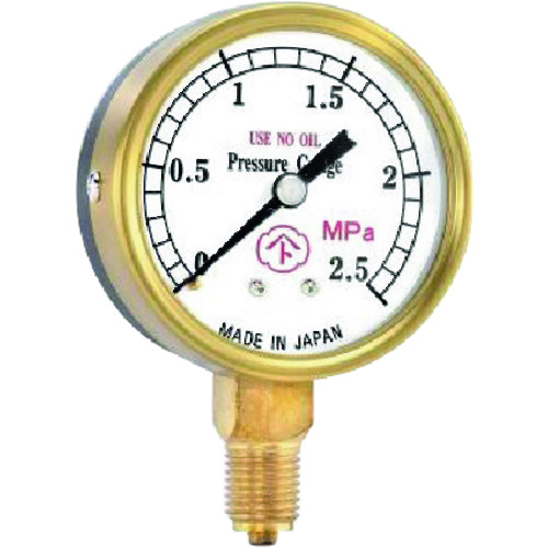 Yamato压力表用于熔化GB-1-2.5MPA GB12.5