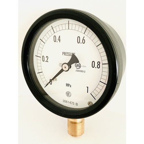 长野密封压力表（A/B框架，垂直）150&phi;型号：BG10（带4件检查文档设置）
工业压力表 BG10-241  4MPA-ID-4SET