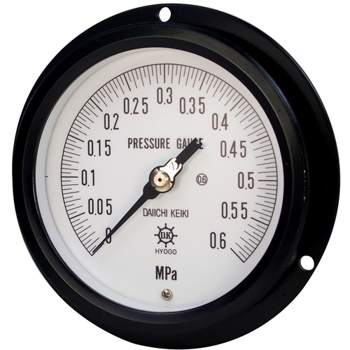 DAIICHI仪器制造有限公司0.6级压力表（铝密封案例）DU R1/2 100 * 0.1/-0.1 * MPA HCT-941D-0.1/-0.1