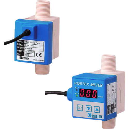 ＫＯＦＬＯＣ　液体用小型カルマン涡流量计　ＦＭ０１　ＳＥＲＩＥＳ FM0102-SP-PN/K