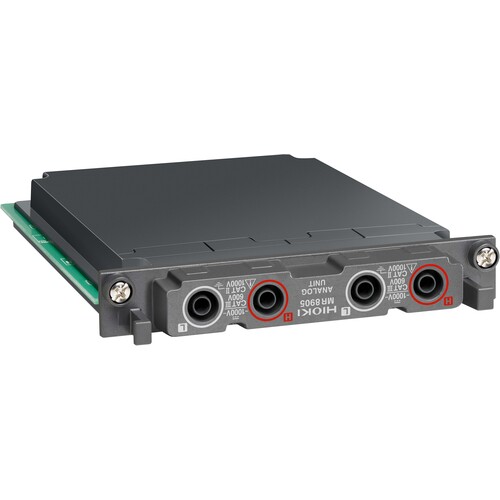 HIOKI模拟单元，带有三点文档 MR8905SYORUI3TENTUKI
