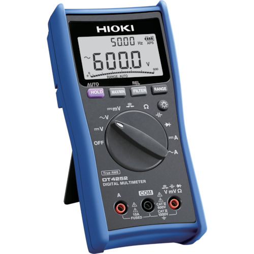 [中断]带有成绩单和示踪剂的Hioki数字万用表DT4252
数字万用表 DT4252SEISEKI-TRACETUKI