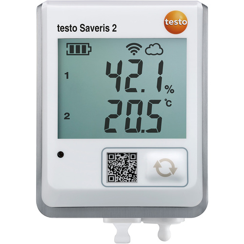 testo云监测记录器testo saveris 2-h2外部温度和湿度传感器类型
外部温度和湿度探针的Wi-Fi数据记录仪 SAVERIS2-H2