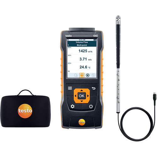 testo叶片类型风速计testo 440 16mm叶片型风速探针集
16毫米叶片风速计 0563 4401