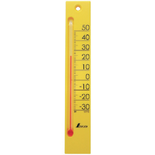 Shinwa温度计Petit Thermo Square Height 200mm黄色
温度计 48796