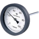 SATO Bimetal温度计BM-T-100P 0-100℃100L（2080-14）
BM-T-100P系列双重温度计（库存项目） BM-T-100P-5