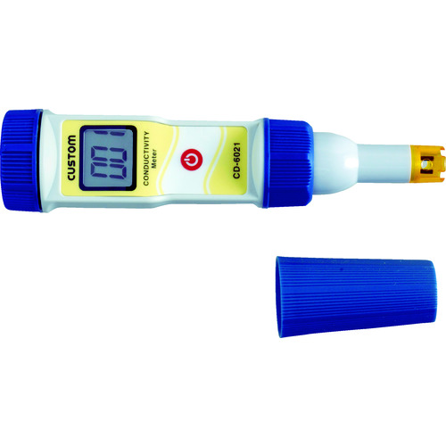 ＣＵＳＴＯＭ　防水型导电率计　
Conductivity Meter CD-6021