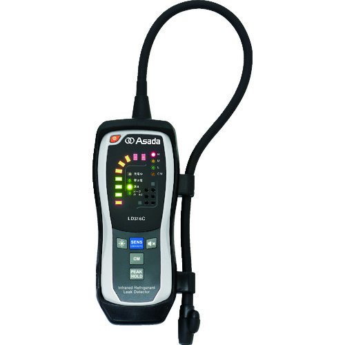 ASADA泄漏检测器LD316C
泄漏检测器 LD316C