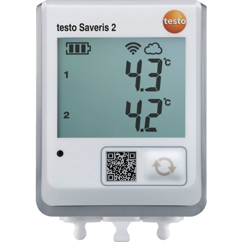testo云监视记录器Testo Saveris 2-T2温度传感器外部类型
Wi-Fi数据记录器 SAVERIS2-T2