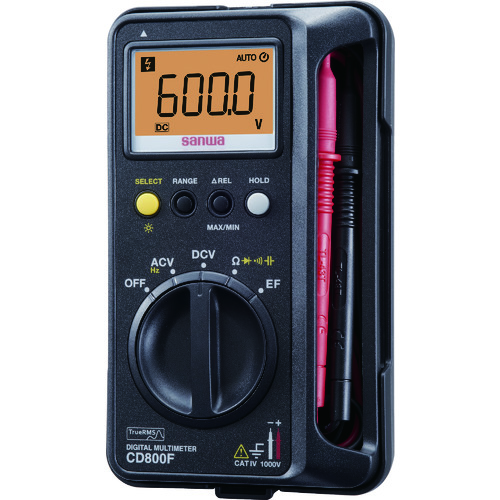 [停产] Sanwa数字万用表600V
数字万用表 CD800F