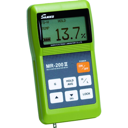 Sankou高性能紧凑型直流电力表主机测量范围0.8-50％
电湿度计 MR-200-2