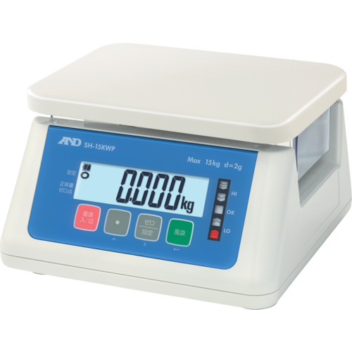 [停产] A＆D数字防水量表15公斤
防水数字规模 SH-15KWP