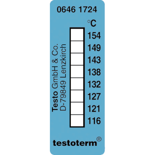Testo温度计胶带
温度计条 0646.1724 +116-+154