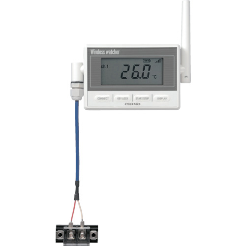 奇诺无线记录仪接收器带有监视功能以太网连接发射机热电偶k
记录器 MD8113-K00