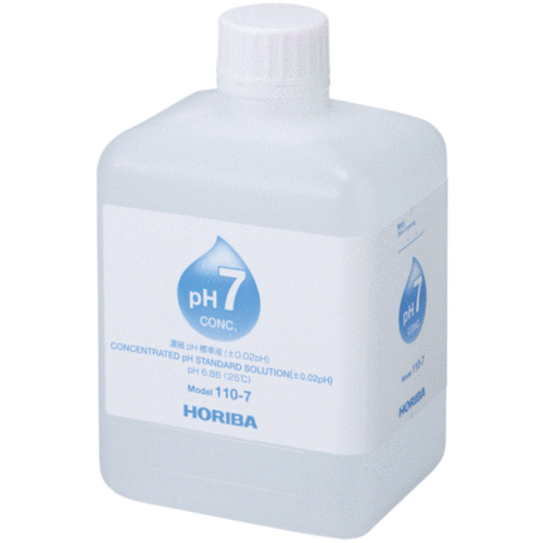 Horiba浓缩pH标准解决方案110-7 500ml
＃110-7：冷凝pH标准解决方案500ml 3200043625